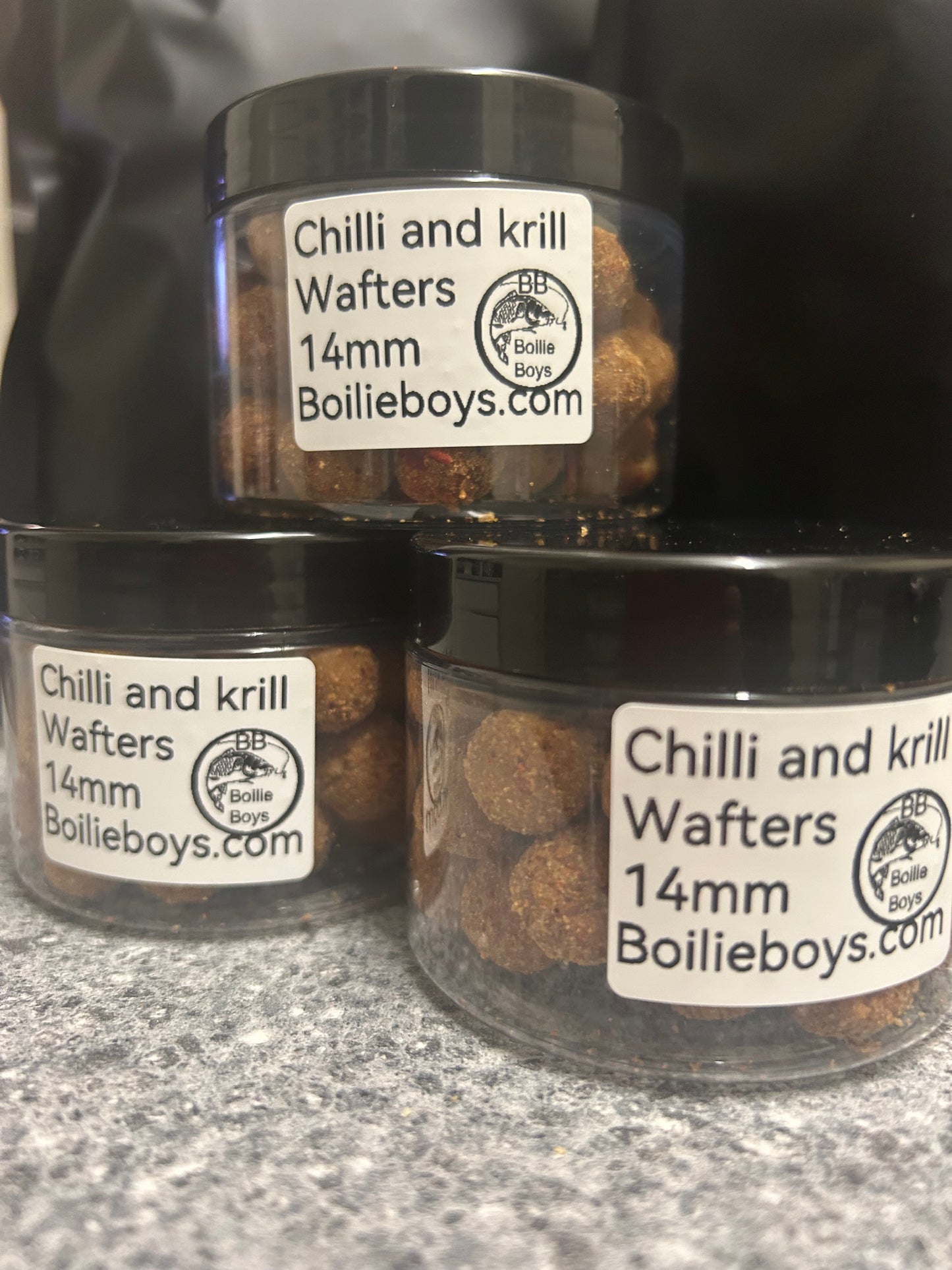 Chilli and krill Wafters