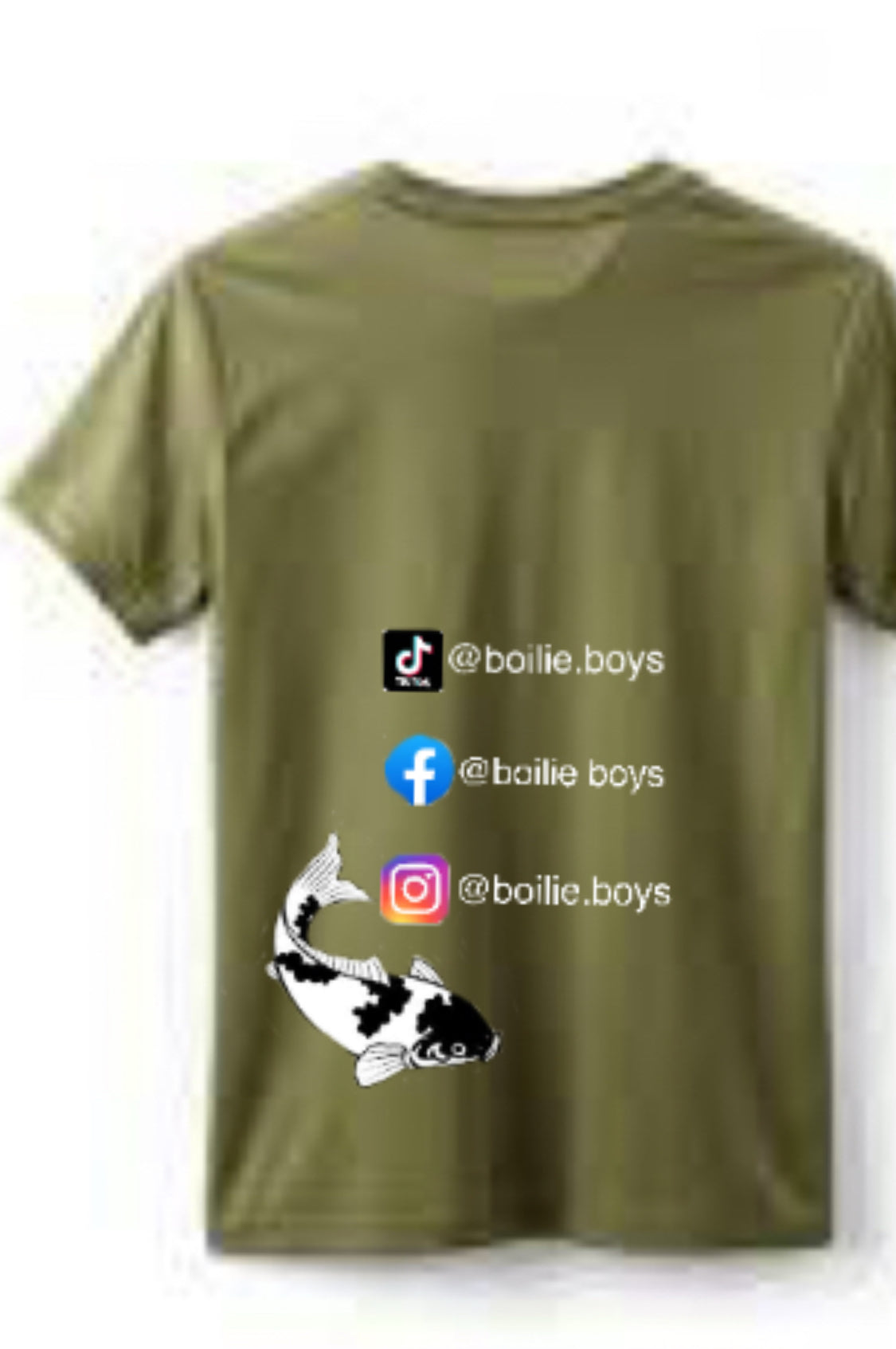 Boilie boys personalised t shirt