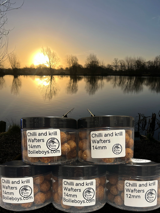 Chilli and krill Wafters